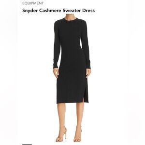 NWT Equipment Snyder Cashmere Dress SZ S